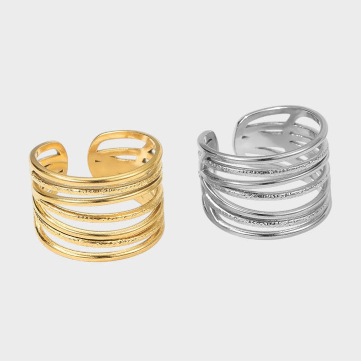 Rubi | Anillo Ajustable de Acero Inoxidable