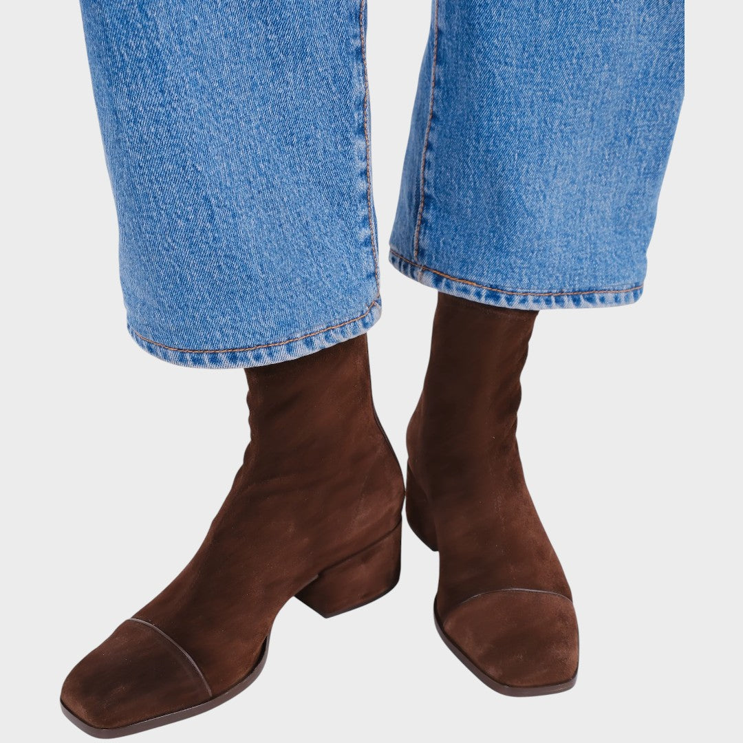 Veronique | Botas de Caña Alta de Ante