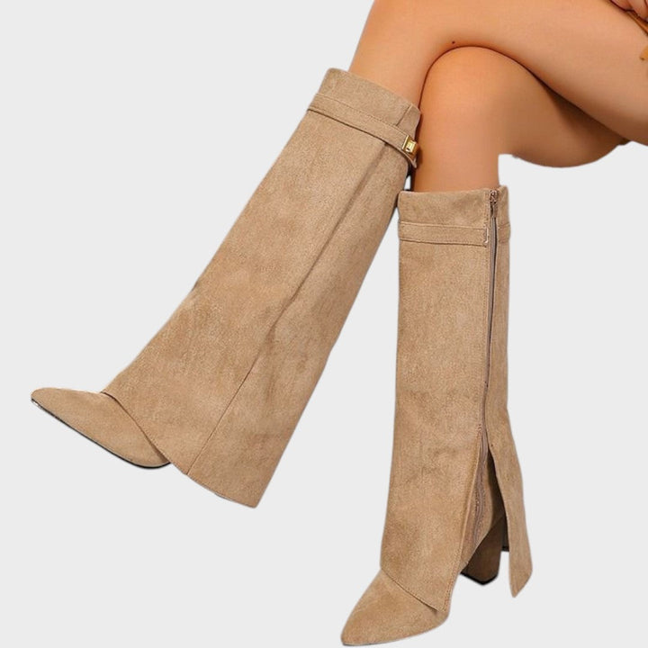 Lunara | Botas de Caña Alta de Ante