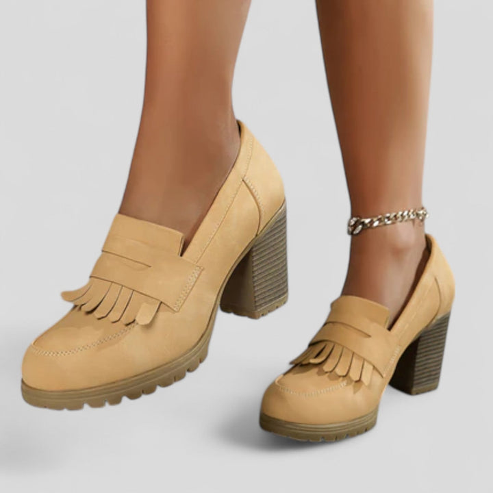 belinda | Mocasines con flecos