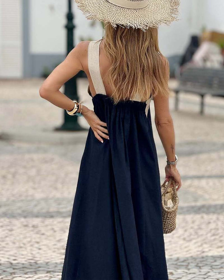 Narah™ | Vestido de cuello cruzado