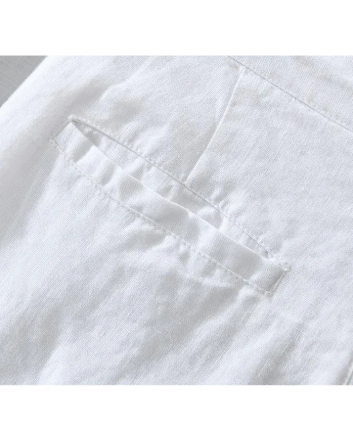 Pantalones cortos de lino Lisbo