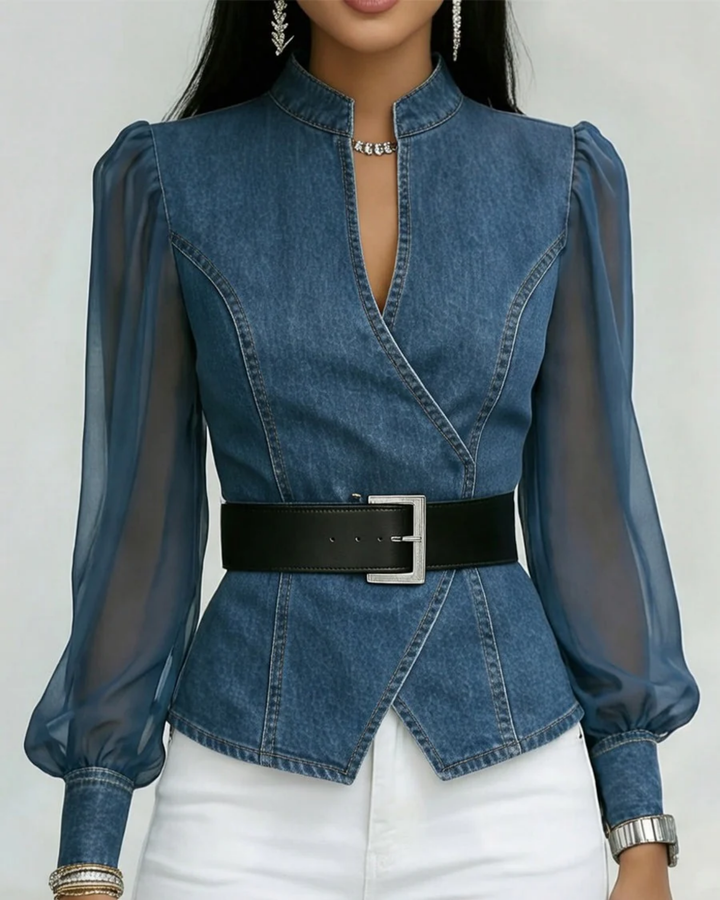 ALCORA | BLUSA VAQUERA