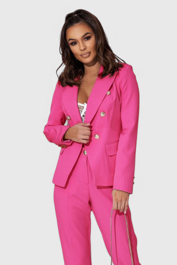 Rosalind Conjunto de Blazer y Pantalones Elegantes