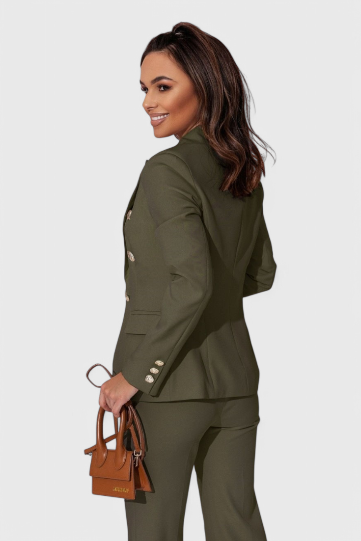 Rosalind Conjunto de Blazer y Pantalones Elegantes