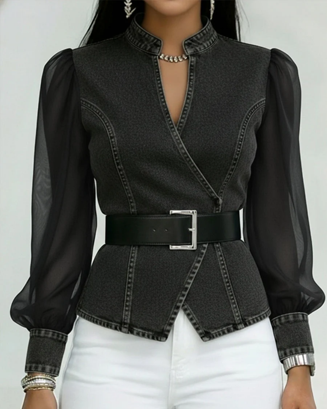 ALCORA | BLUSA VAQUERA
