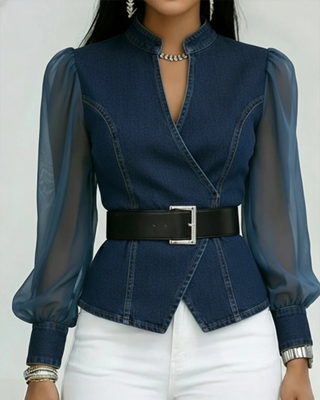 ALCORA | BLUSA VAQUERA