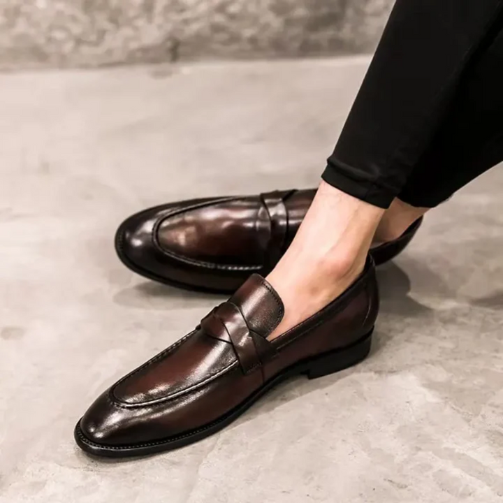 Mocasines de piel Chic
