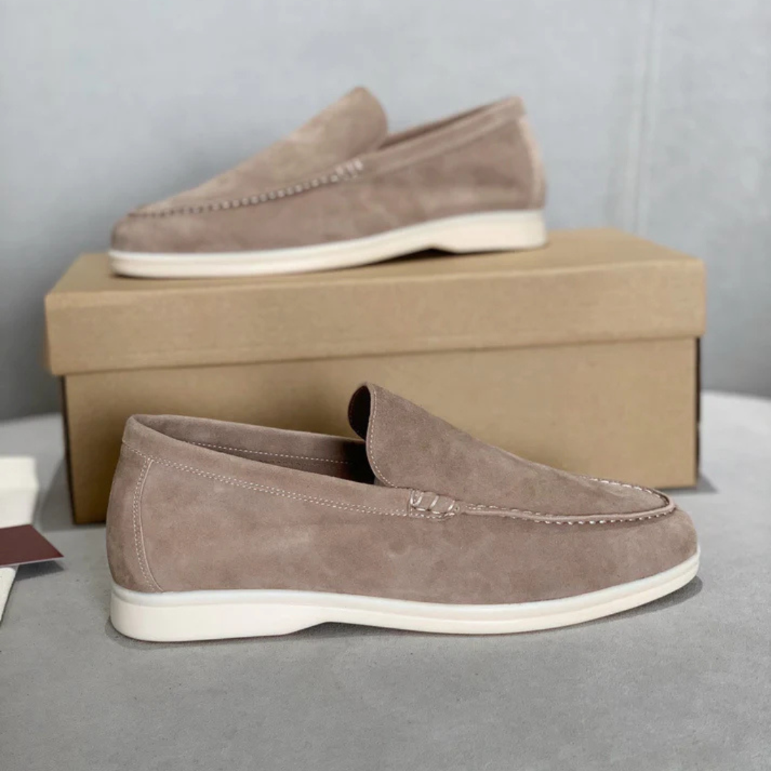 Elegant suede loafers