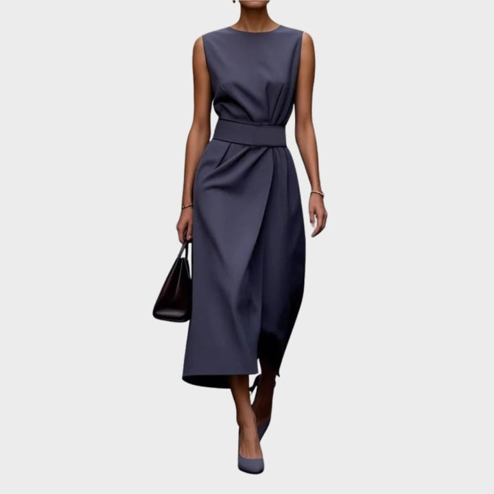 Ryve™ | Vestido Elegante de Cuello Redondo