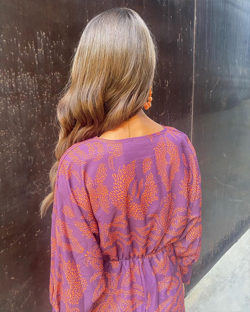 Arielle - Vestido Envoltura Boho Luxe