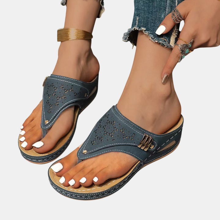 Archella | Sandalias de Cuña con Soporte