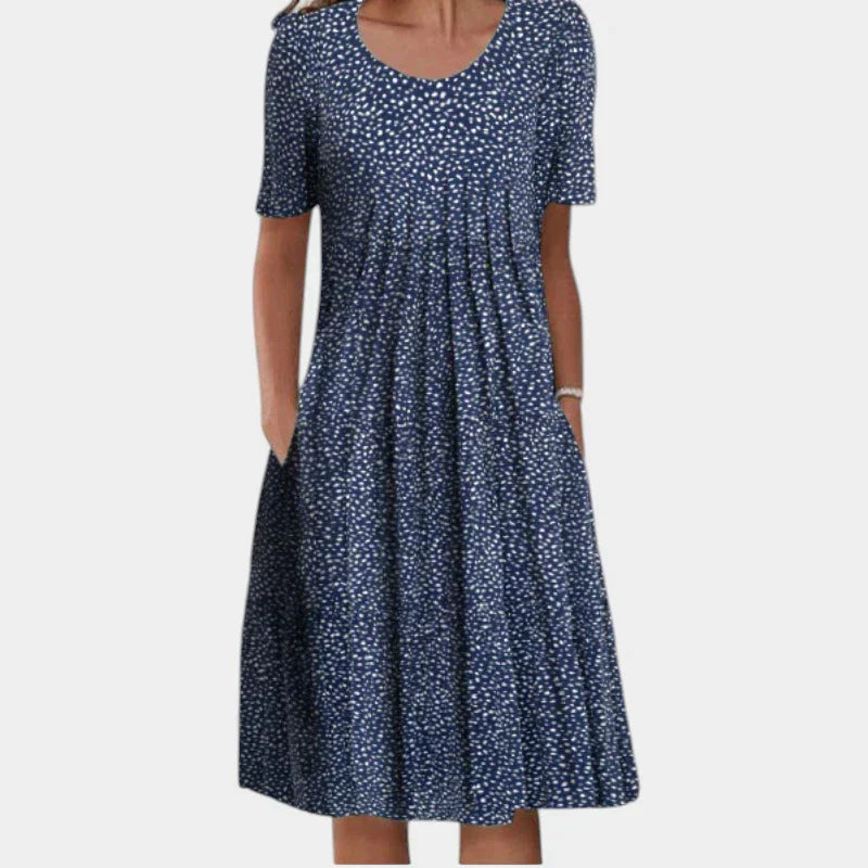 Sofía™ | Vestido Floral con Bolsillos, Estiloso y Casual
