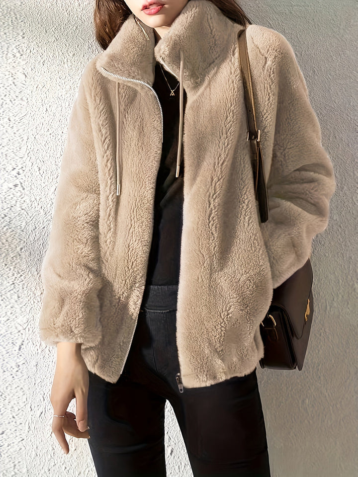Amara | Chaqueta de borreguito suave y cálida