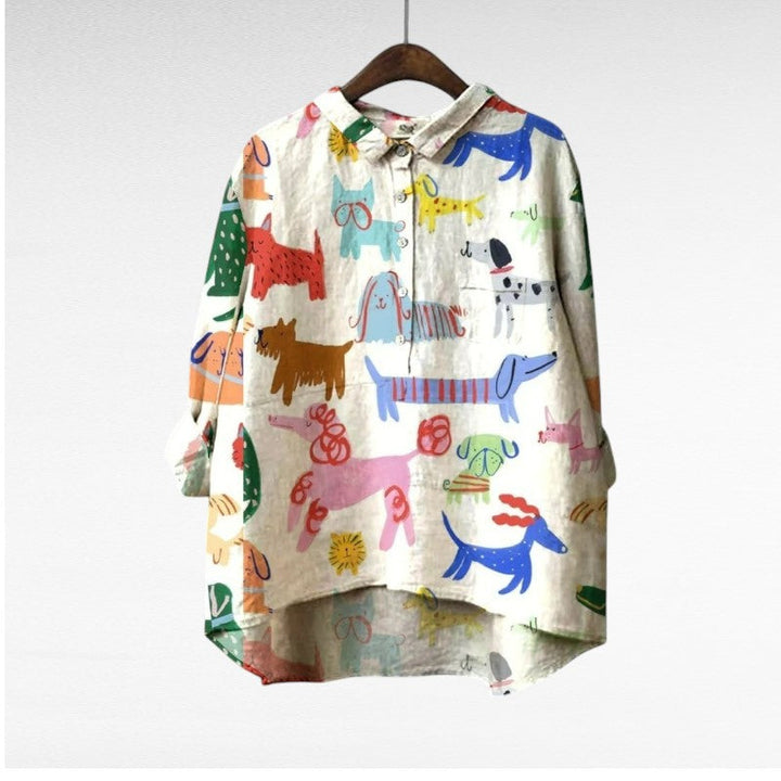 Mara | Blusa de lino