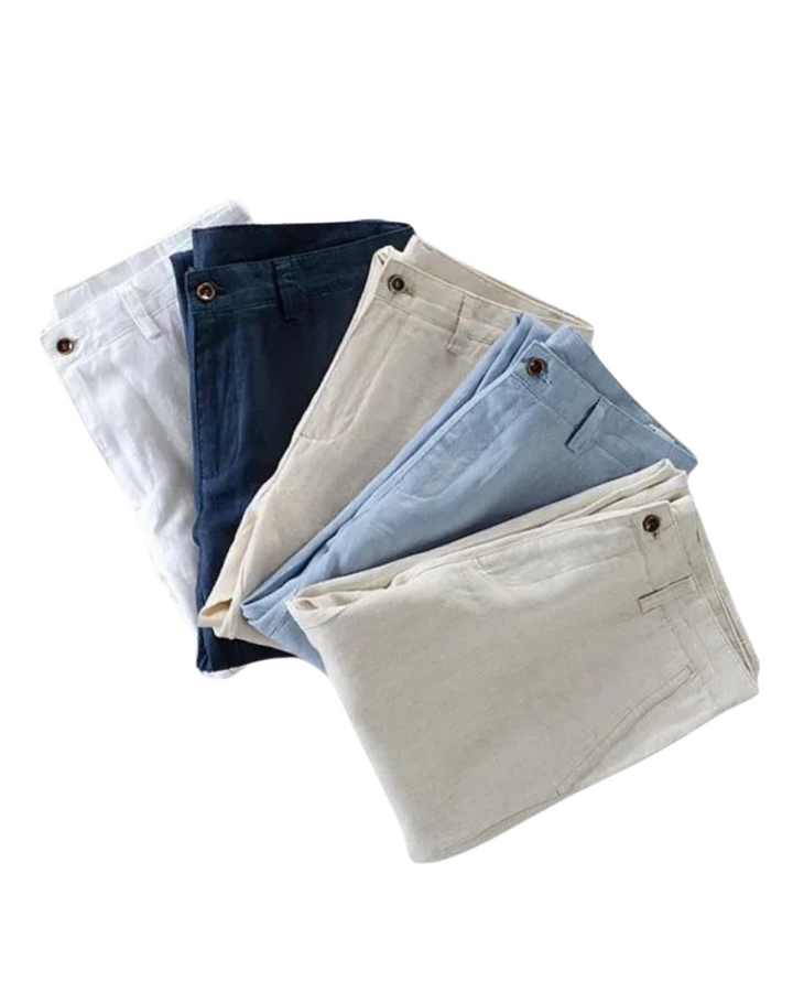 Pantalones de lino Mykonos