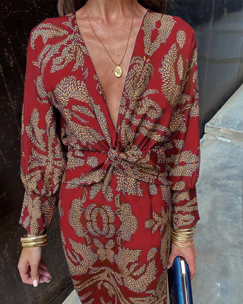 Arielle - Vestido Envoltura Boho Luxe