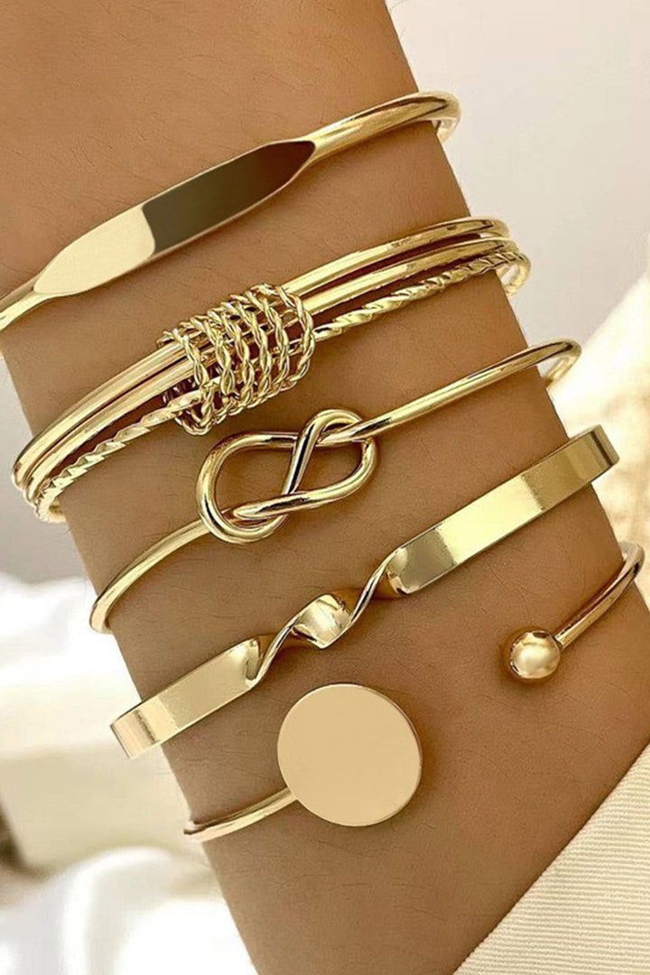Geometric Open Chain Bracelet