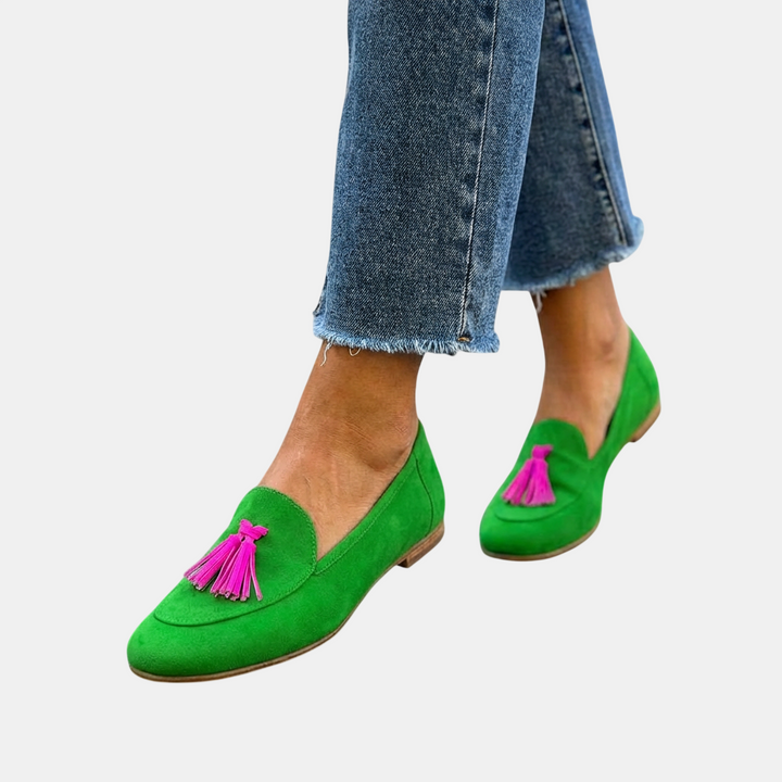 Mandy | Mocasines con Borlas