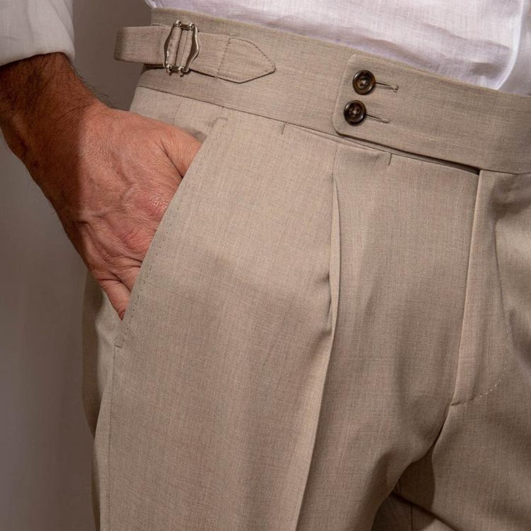 Pantalón de lino Gold Coast