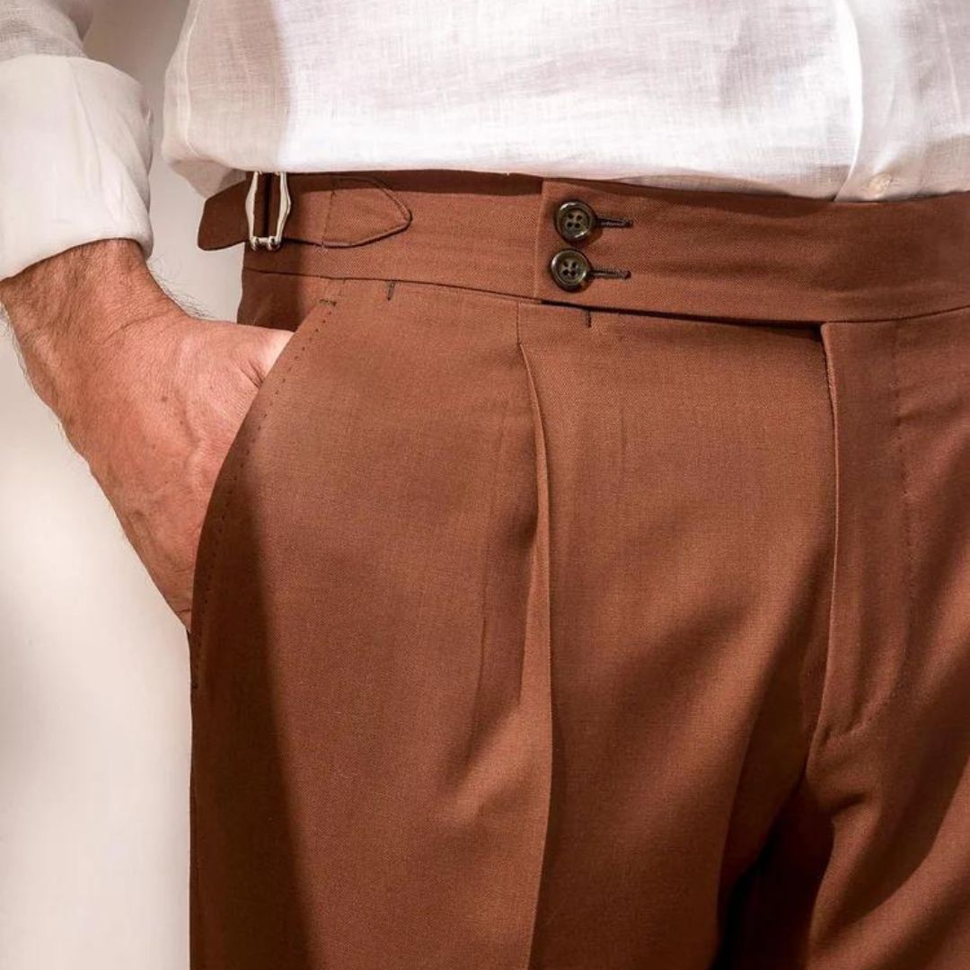 Pantalón de lino Gold Coast