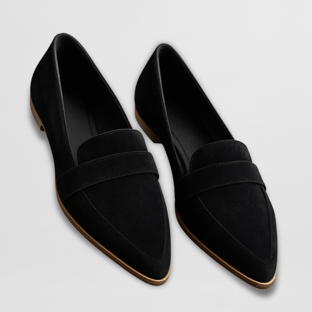 Helena | Slippers ortopédicos de ante suave