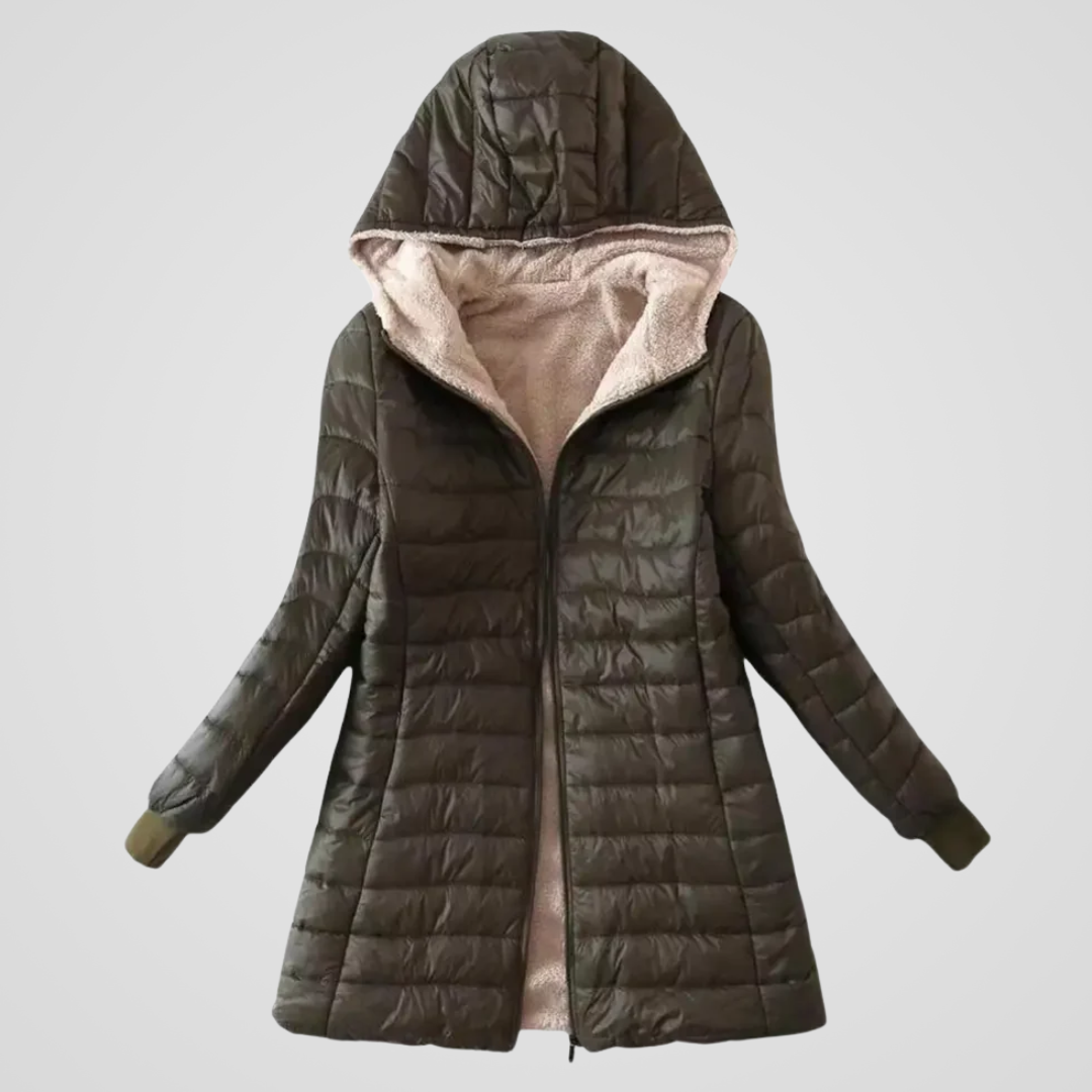 Carolina | Abrigo de invierno forrado de sherpa
