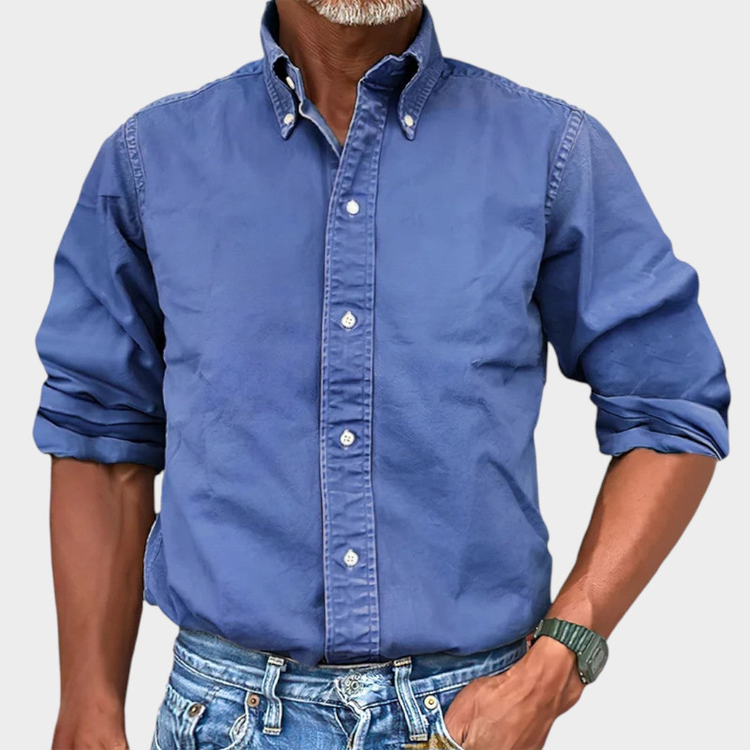Rafael™ | Camiseta de manga larga sin arrugas