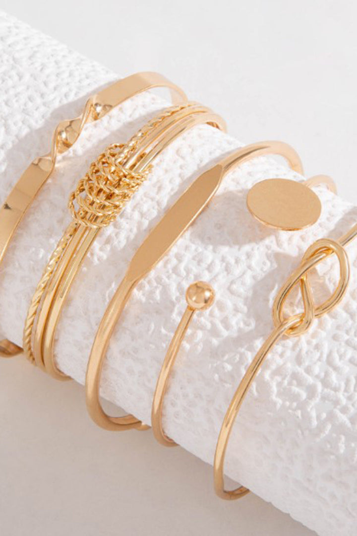 Geometric Open Chain Bracelet