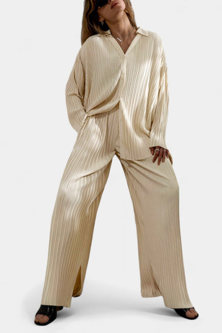 Conjunto de Lounge Plisado Oversized de Sephora
