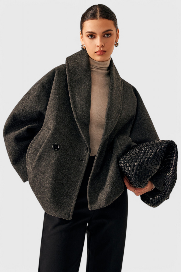Helena | Abrigo de tweed de gran tamaño