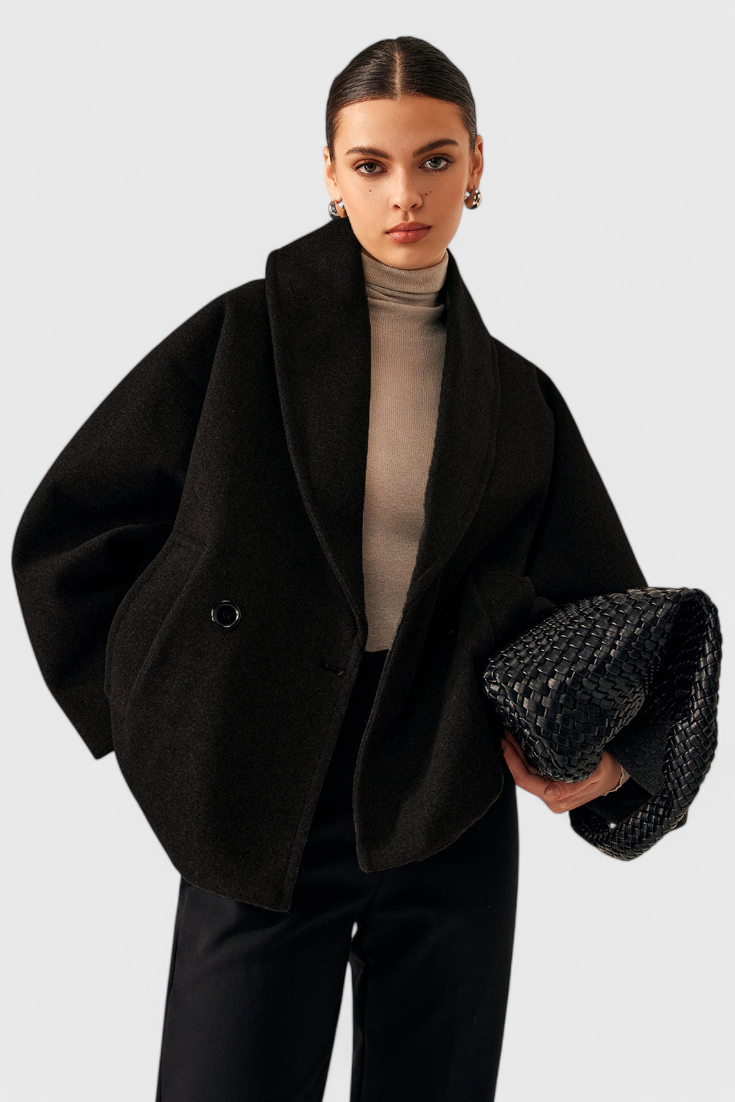 Helena | Abrigo de tweed de gran tamaño