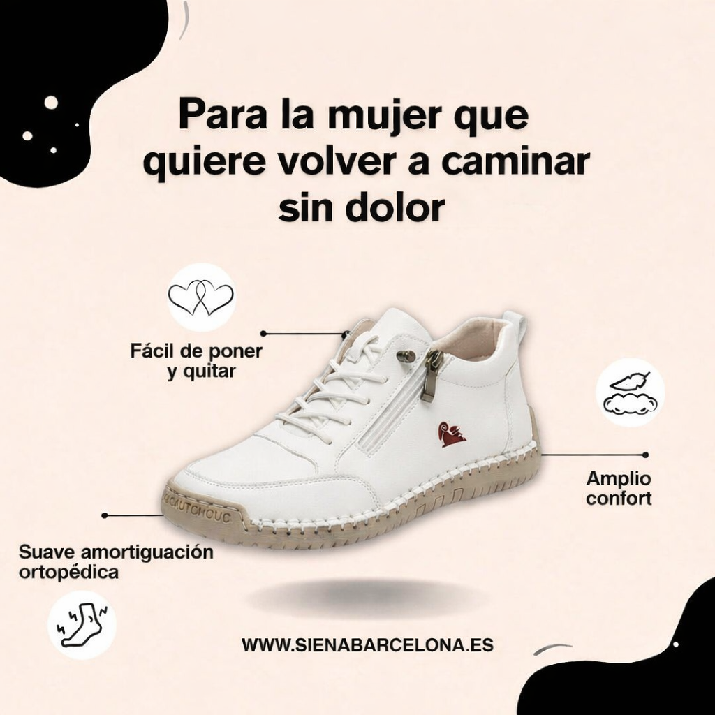 Mia™ – Zapatillas ortopédicas cómodas + Cremallera