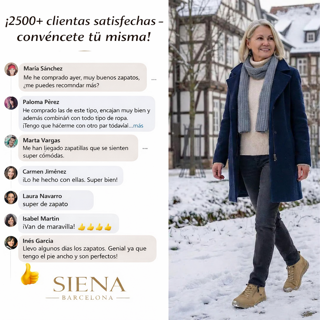Mia™ – Zapatillas ortopédicas cómodas + Cremallera