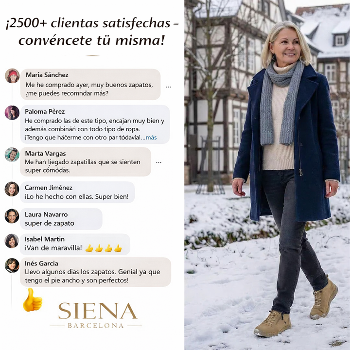 Mia™ – Zapatillas ortopédicas cómodas + Cremallera