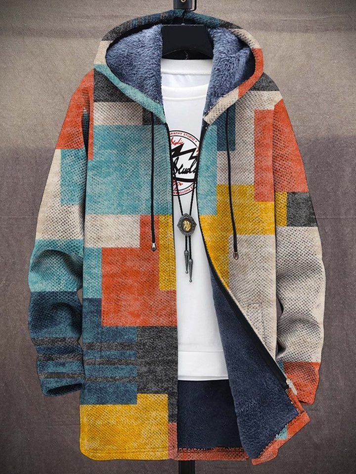 Delilah™ - Chaqueta con capucha de lujo inspirada en el arte con cremallera