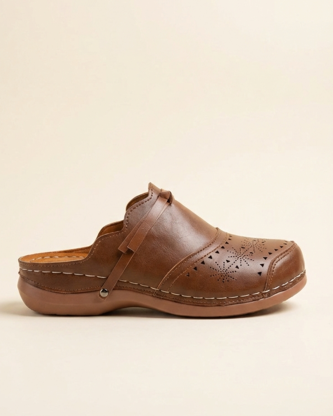 Amelia - Comfortable clogs with artisanal design