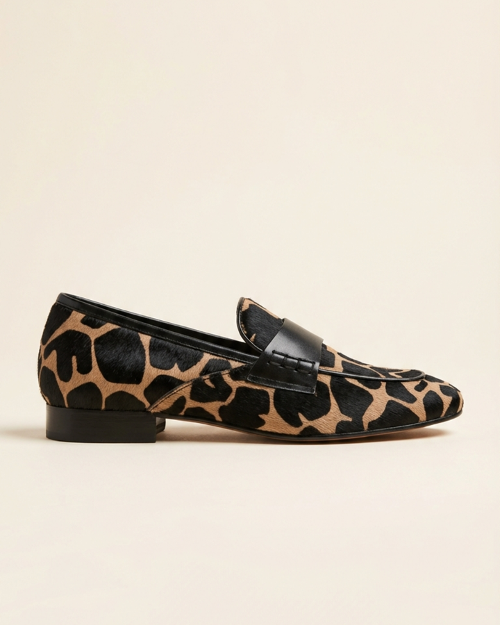 Renata - Mocasines con estampado animal