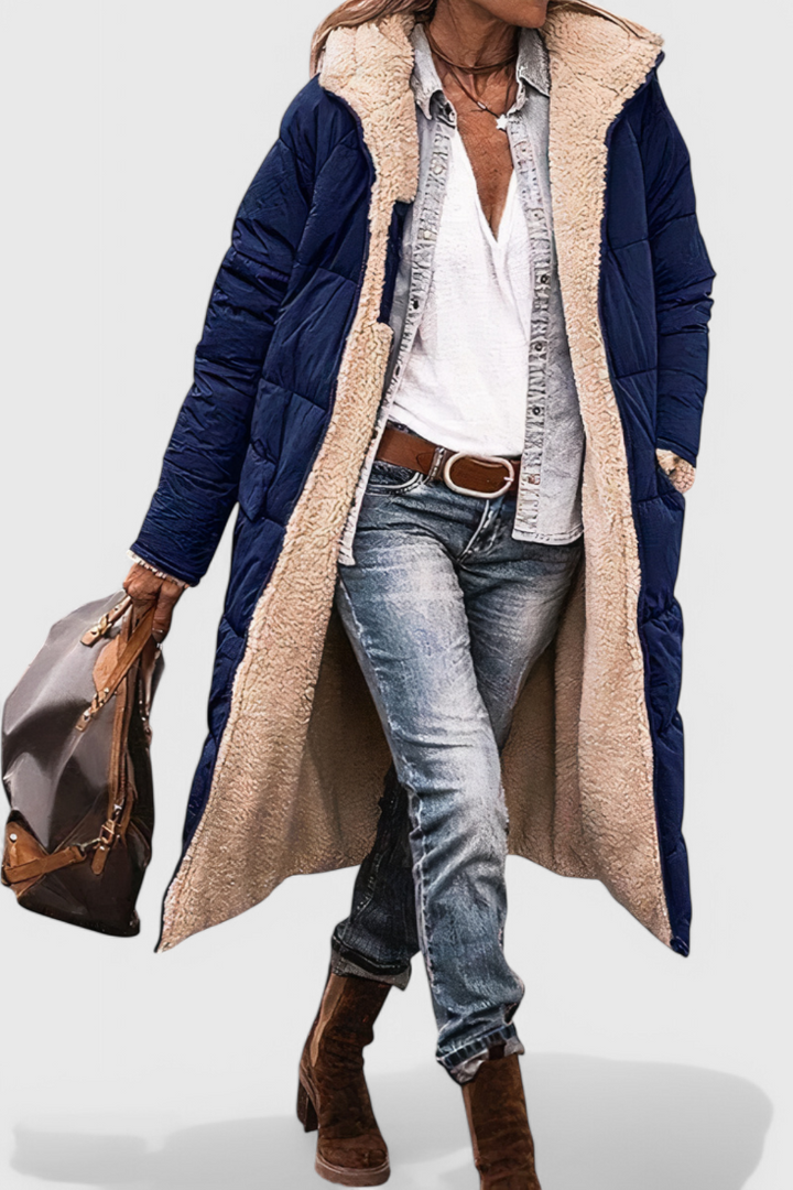 Blanca | Abrigo Suave y Acolchado para Comodidad