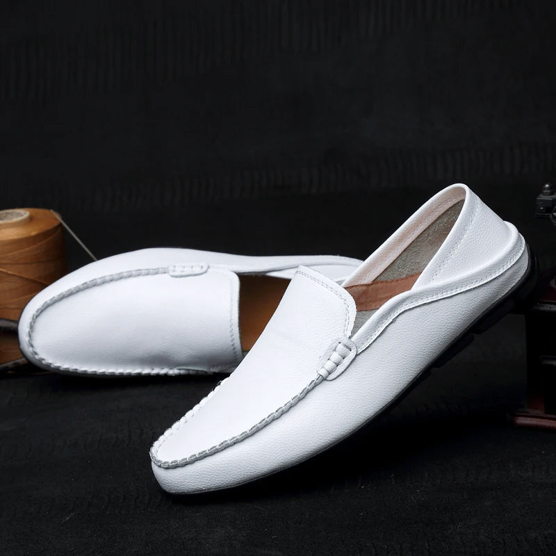 Mocasines de cuero Monza