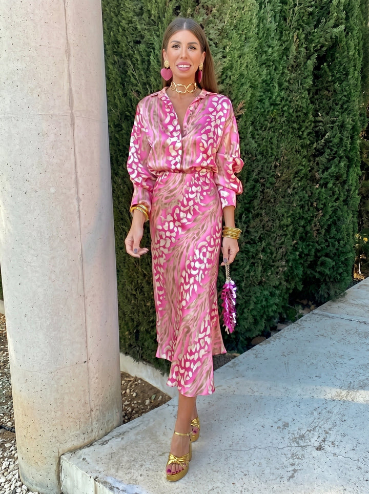 Alva | Vestido de dos piezas elegante de evento