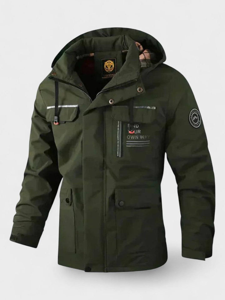 Endurecer™ | Chaqueta de invierno para hombre con capucha