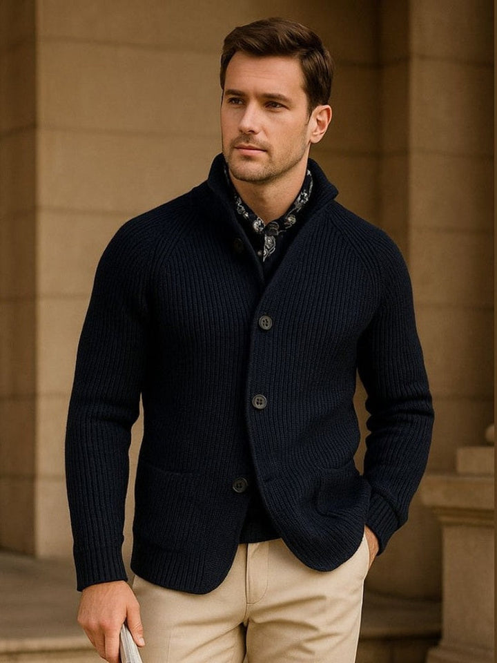 Enrique™ | Chaqueta de punto con botones