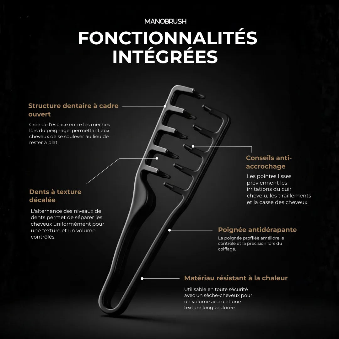 MagicBrush™ - Peine para el cabello