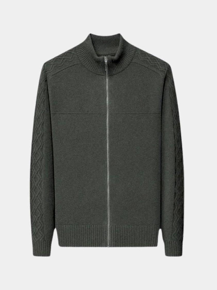 Magnus™ | Sudadera de Cachemira con Cremallera