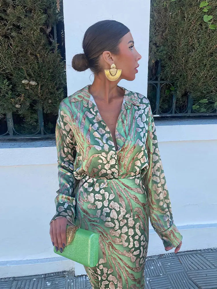 Alva | Vestido de dos piezas elegante de evento