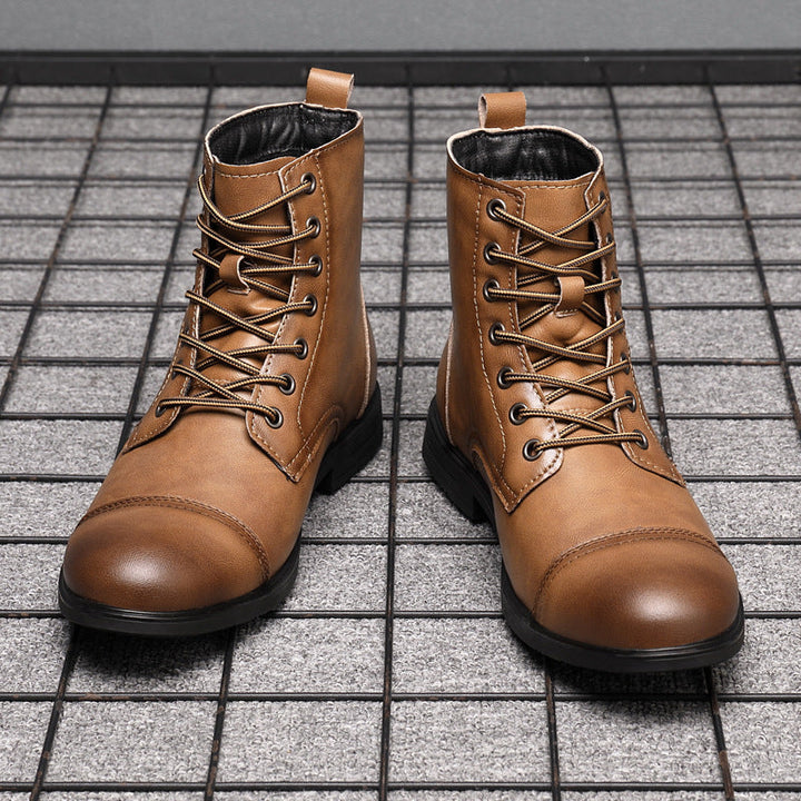 Morgan™ | Botines de cuero sintético