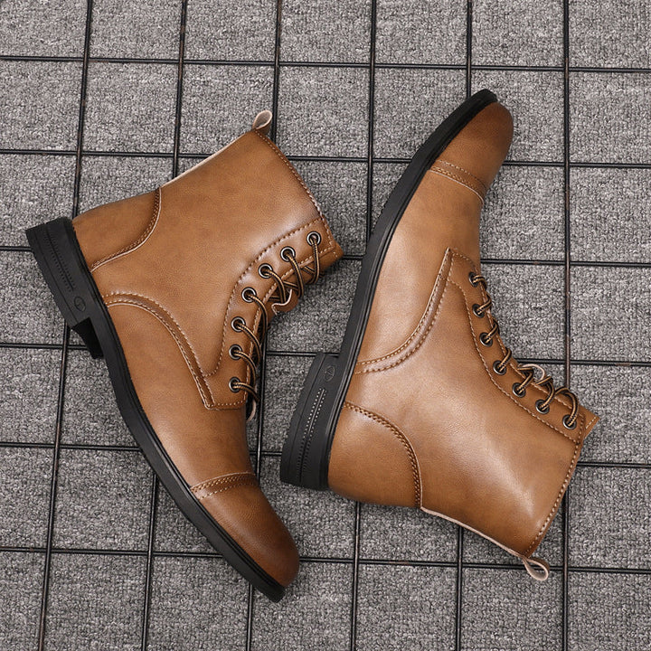 Morgan™ | Botines de cuero sintético