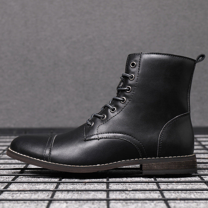 Morgan™ | Botines de cuero sintético