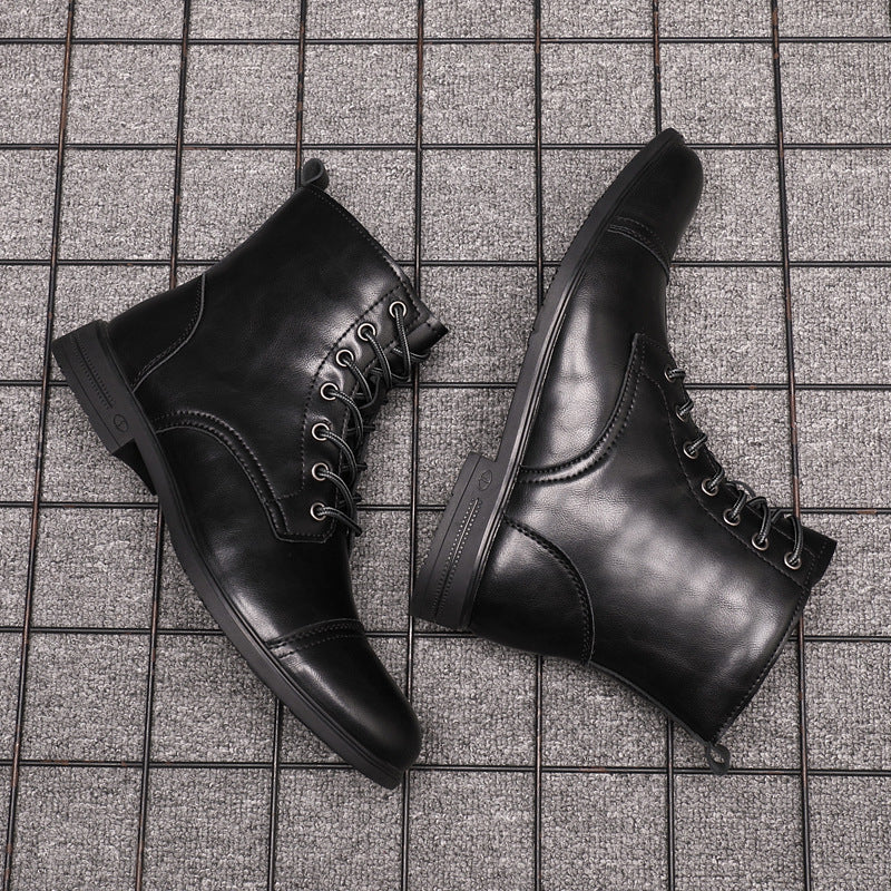 Morgan™ | Botines de cuero sintético